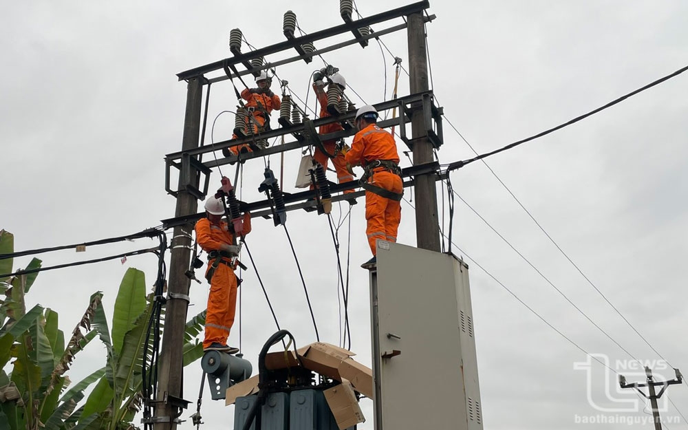 Investing over 37.2 billion VND to build and repair Thai Nguyen city's power grid