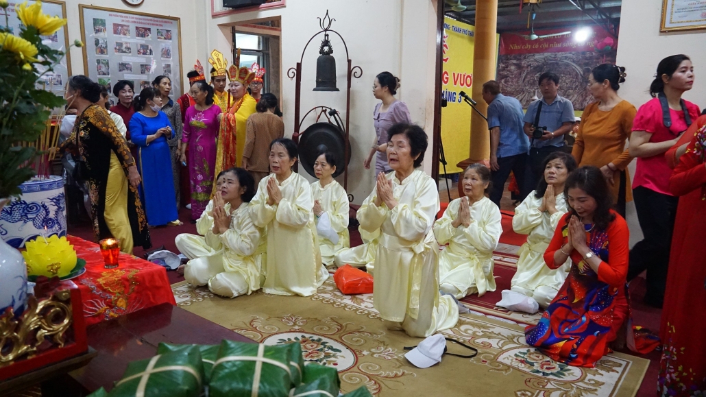 [Photo] Trang trọng Lễ giỗ Tổ tại đình Hùng Vương, thành phố Thái Nguyên