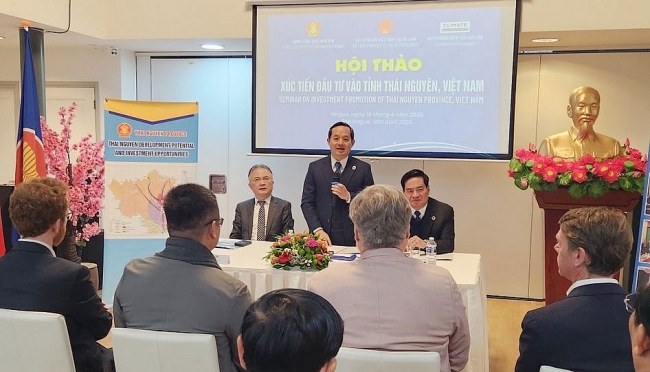 Thai Nguyen province organizes investment and trade promotion workshop in the Netherlands