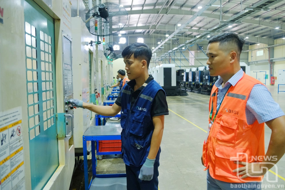 Revenue from Thai Nguyen industrial parks increases by more than 30%