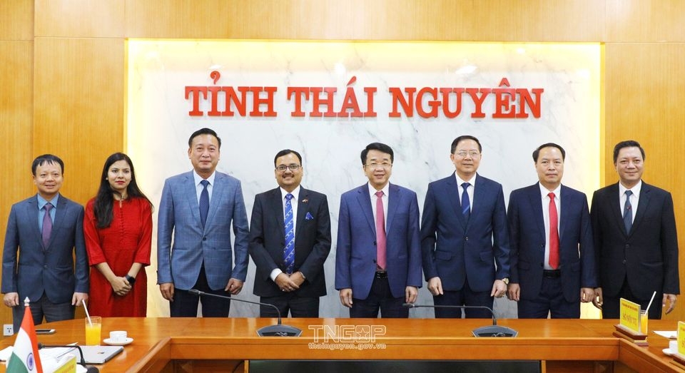 Indian Embassy in Vietnam interested in investment opportunities in Thai Nguyen province