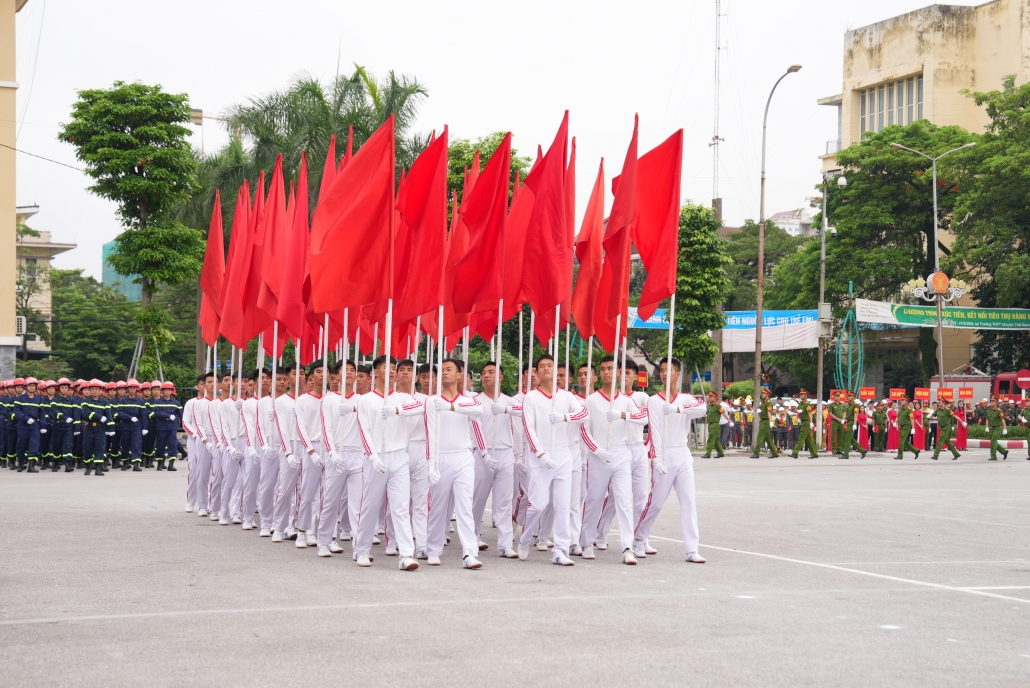 [Photo] Sôi nổi Hội thi tổ liên gia PCCC toàn quốc vòng 2 khu vực 1 tại Thái Nguyên