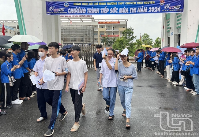 Thai Nguyen: Announce 10th grade entrance exam scores for high schools