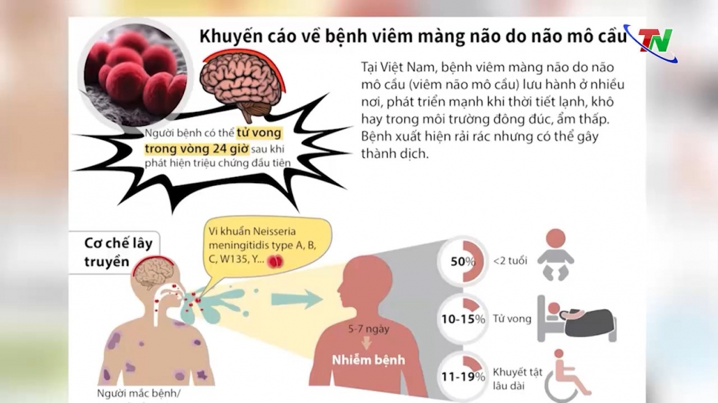 Cẩn trọng với dịch não mô cầu