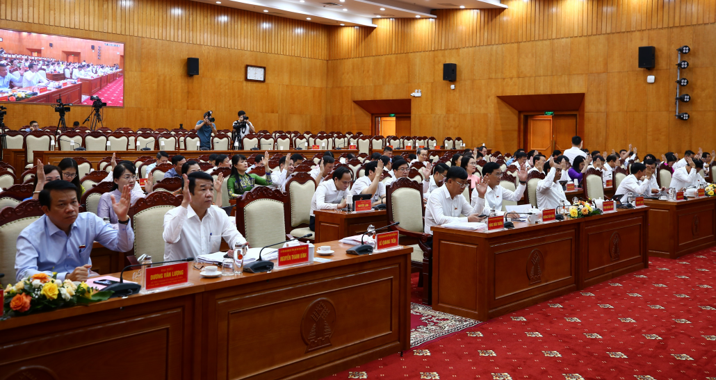 [Trực tuyến] Bế mạc Kỳ họp thứ mười chín HĐND tỉnh Thái Nguyên khóa XIV, nhiệm kỳ 2021-2026
