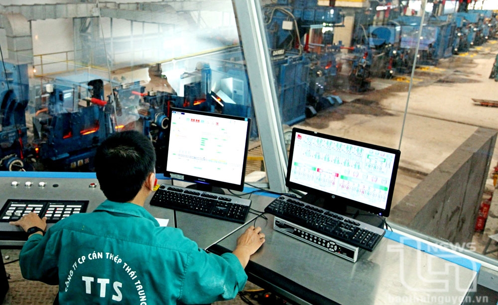 Thai Nguyen Iron and Steel JSC: Industrial production value reaches 48% of year’s plan