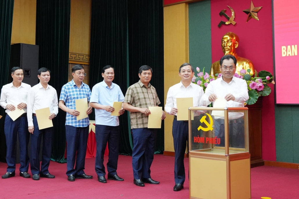 Tỉnh ủy Thái Nguyên thực hiện quy trình về công tác cán bộ