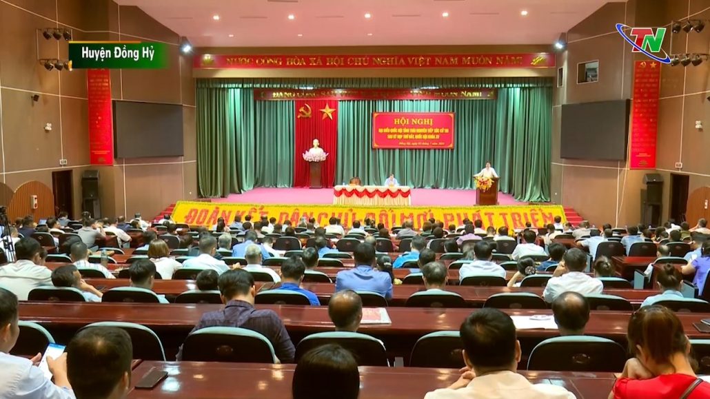 Đại biểu Quốc hội tỉnh Thái Nguyên tiếp xúc cử tri sau Kỳ họp thứ 7, Quốc hội khóa XV