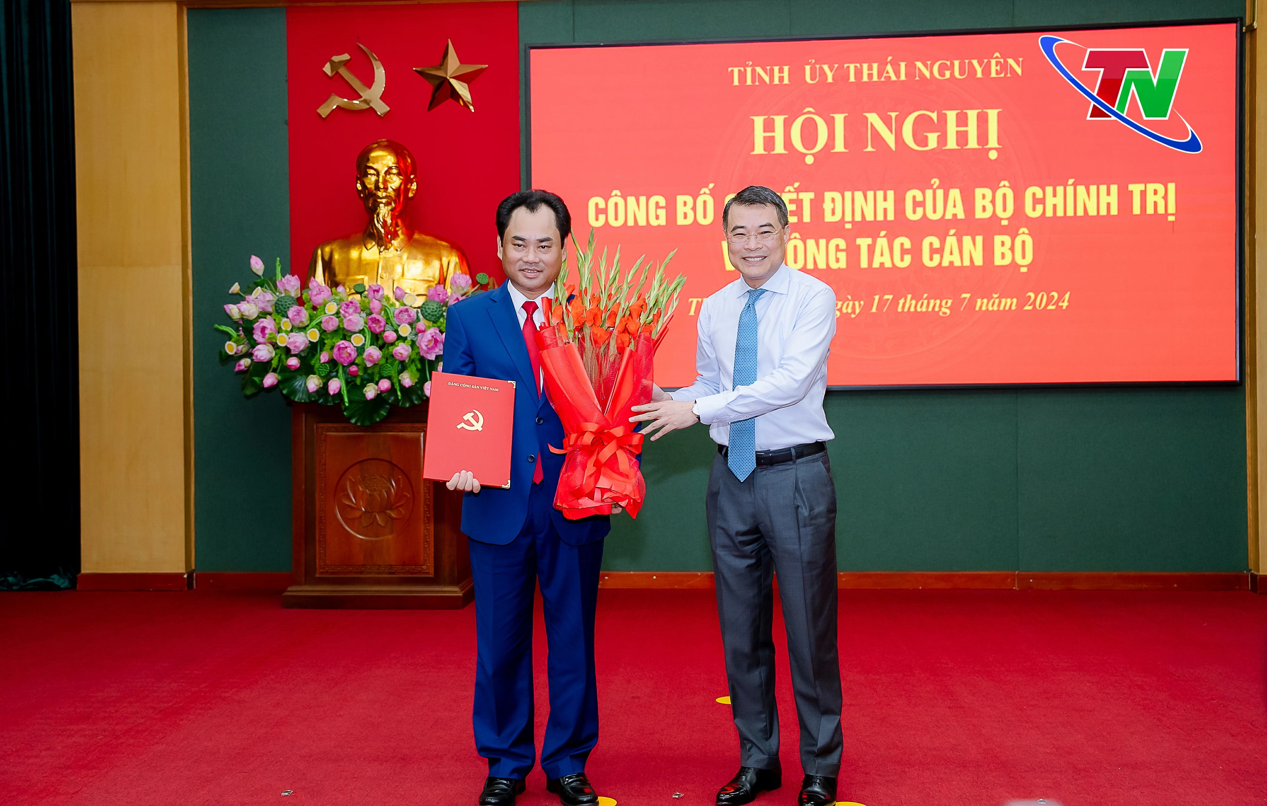 Đồng chí Trịnh Việt Hùng được Bộ Chính trị chuẩn y giữ chức Bí thư Tỉnh uỷ Thái Nguyên
