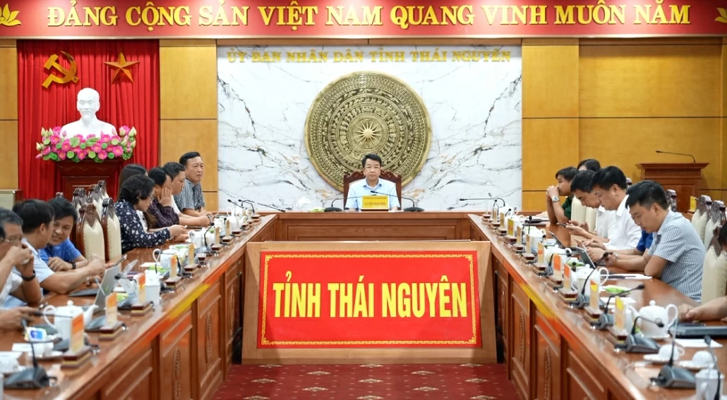 Gặp mặt đoàn Đại biểu tỉnh Thái Nguyên tham dự Đại hội phụ nữ toàn quốc lần thứ XII