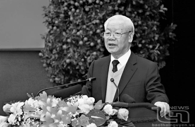 Tổng bí thư Nguyễn Phú Trọng với Thái Nguyên