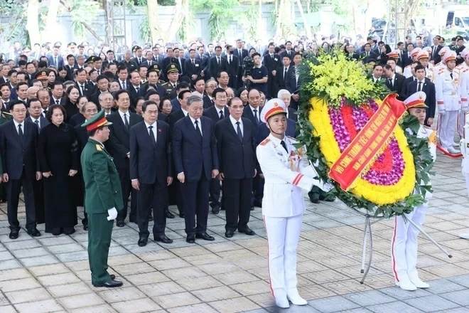 [Trực tuyến] Lễ viếng đồng chí Tổng Bí thư Nguyễn Phú Trọng