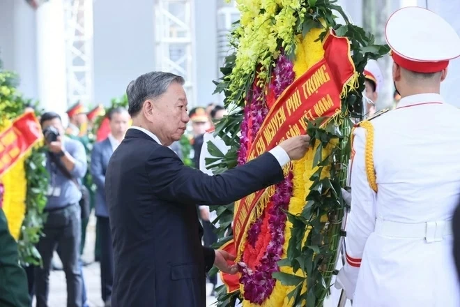 [Trực tuyến] Lễ viếng đồng chí Tổng Bí thư Nguyễn Phú Trọng