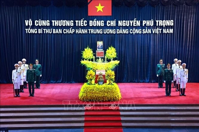 [Trực tuyến] Lễ viếng Tổng Bí thư Nguyễn Phú Trọng