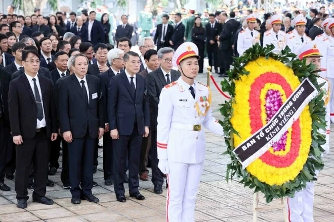 [Trực tuyến] Lễ viếng Tổng Bí thư Nguyễn Phú Trọng