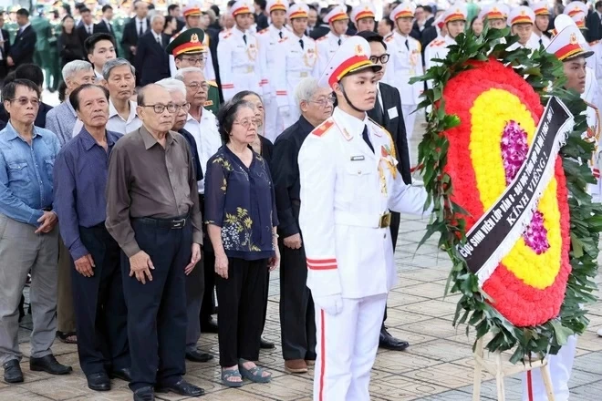 [Trực tuyến] Lễ viếng Tổng Bí thư Nguyễn Phú Trọng