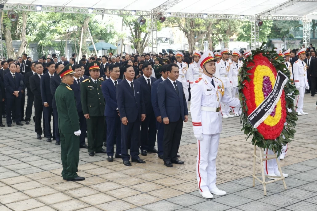 [Trực tuyến] Lễ viếng Tổng Bí thư Nguyễn Phú Trọng