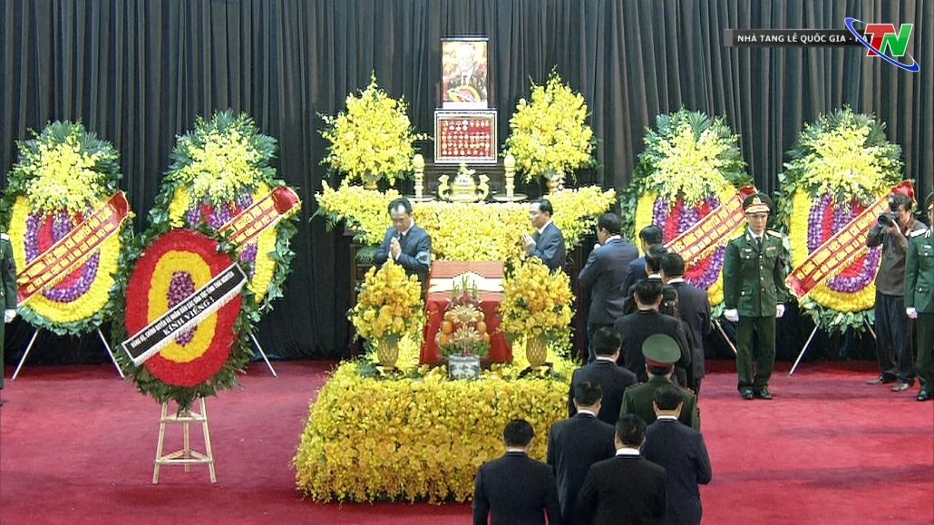 Đảng bộ, Chính quyền, nhân dân các dân tộc tỉnh Thái Nguyên viếng Tổng Bí thư Nguyễn Phú Trọng