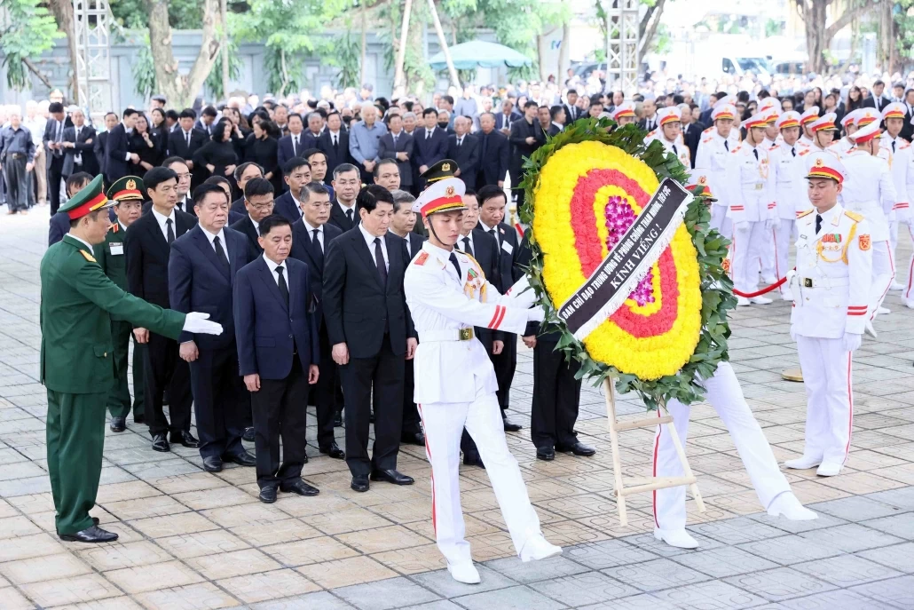 [Trực tuyến] Lễ viếng Tổng Bí thư Nguyễn Phú Trọng