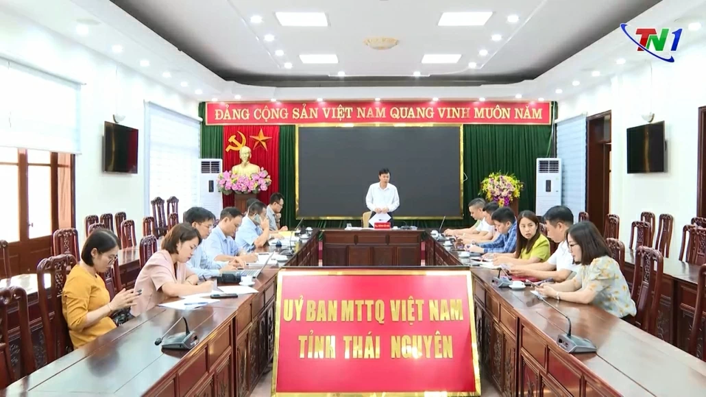 Rà soát công tác tổ chức Đại hội MTTQ tỉnh Thái Nguyên