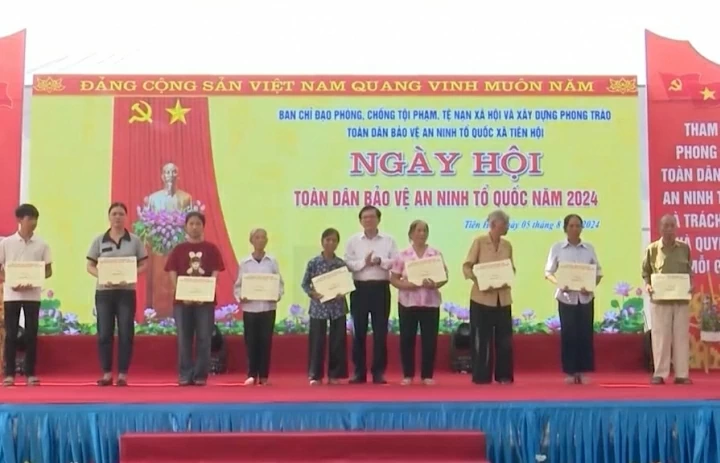 Tổ chức điểm Ngày hội toàn dân bảo vệ an ninh Tổ quốc năm 2024