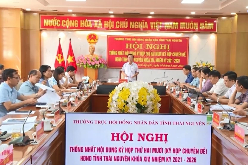 Thường trực HĐND tỉnh Thái Nguyên: Thống nhất nội dung Kỳ họp thứ 20