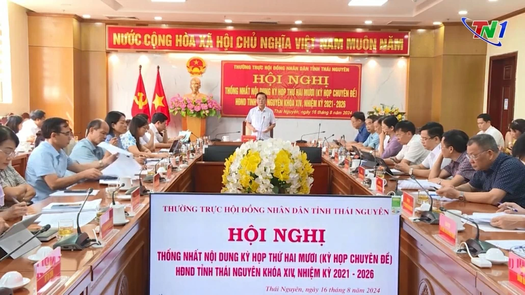 Thường trực HĐND tỉnh Thái Nguyên: Thống nhất nội dung Kỳ họp thứ 20