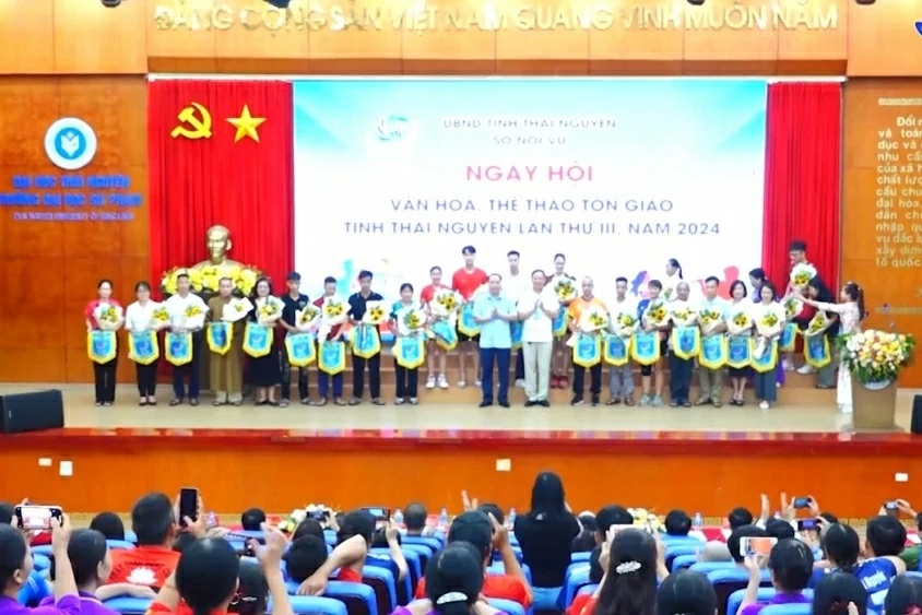 Khai mạc Ngày hội văn hóa thể thao tôn giáo tỉnh Thái Nguyên lần thứ III năm 2024