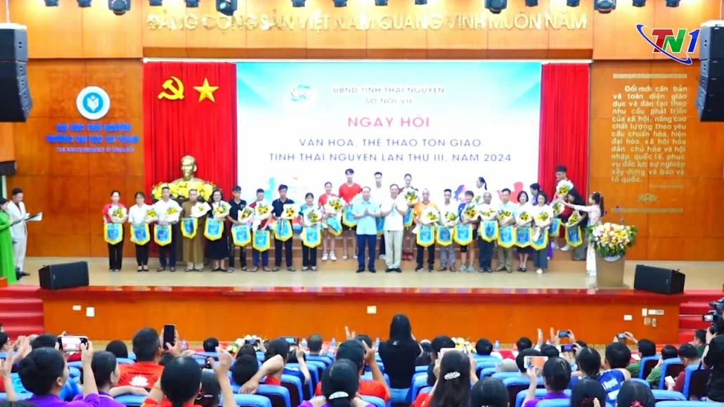 Khai mạc Ngày hội văn hóa thể thao tôn giáo tỉnh Thái Nguyên lần thứ III năm 2024