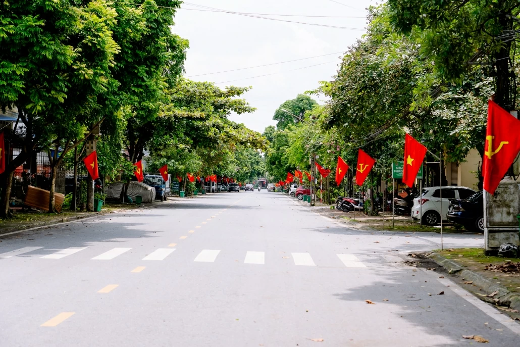 [Photo] Thái Nguyên rực rỡ cờ hoa chào mừng Cách mạng Tháng Tám và Quốc khánh 2/9