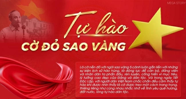 Tự hào cờ đỏ sao vàng