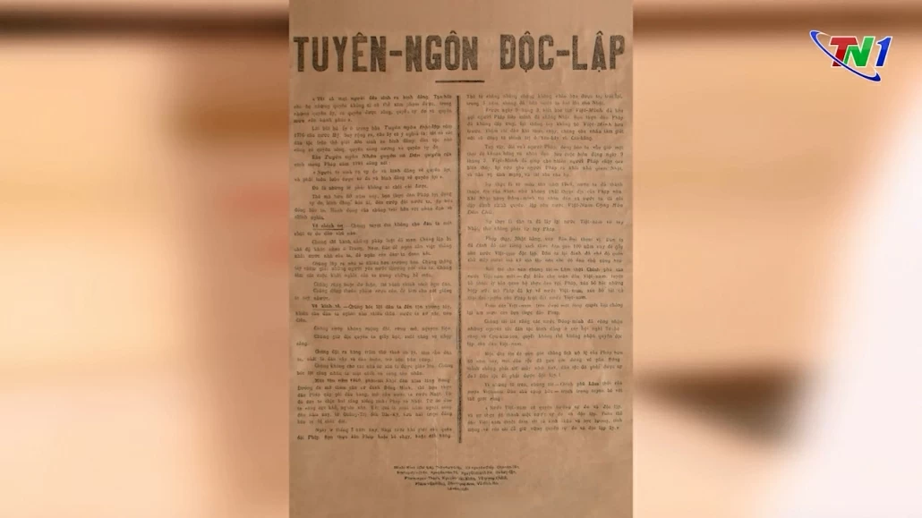 Tuyên ngôn độc lập – Vẹn nguyên giá trị lịch sử