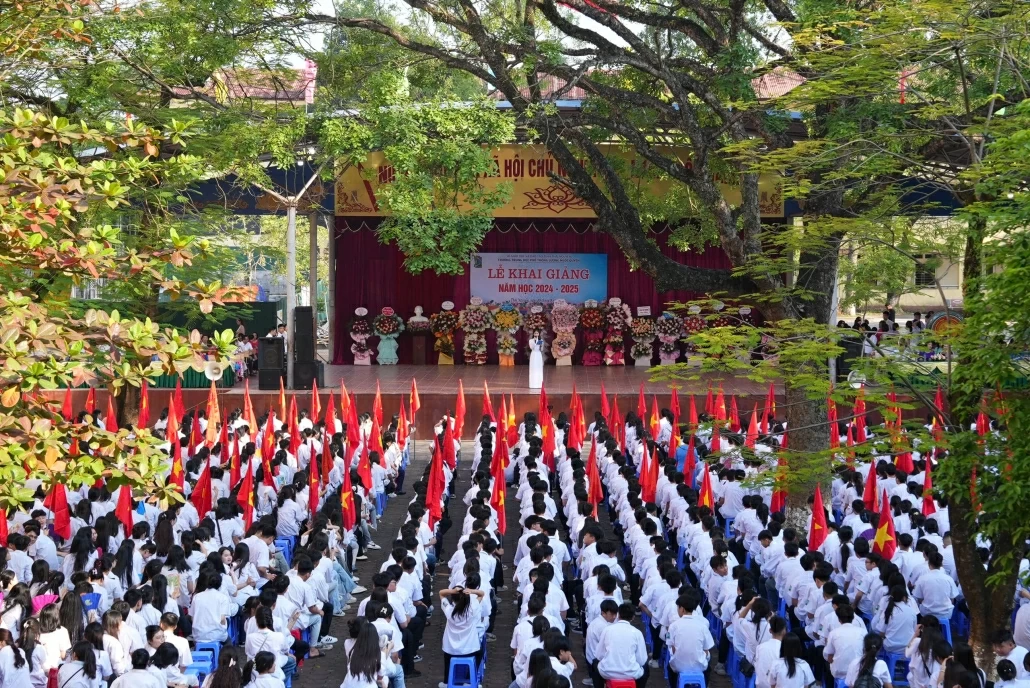 [Trực tuyến] Thái Nguyên: Tưng bừng khai giảng năm học mới 2024-2025