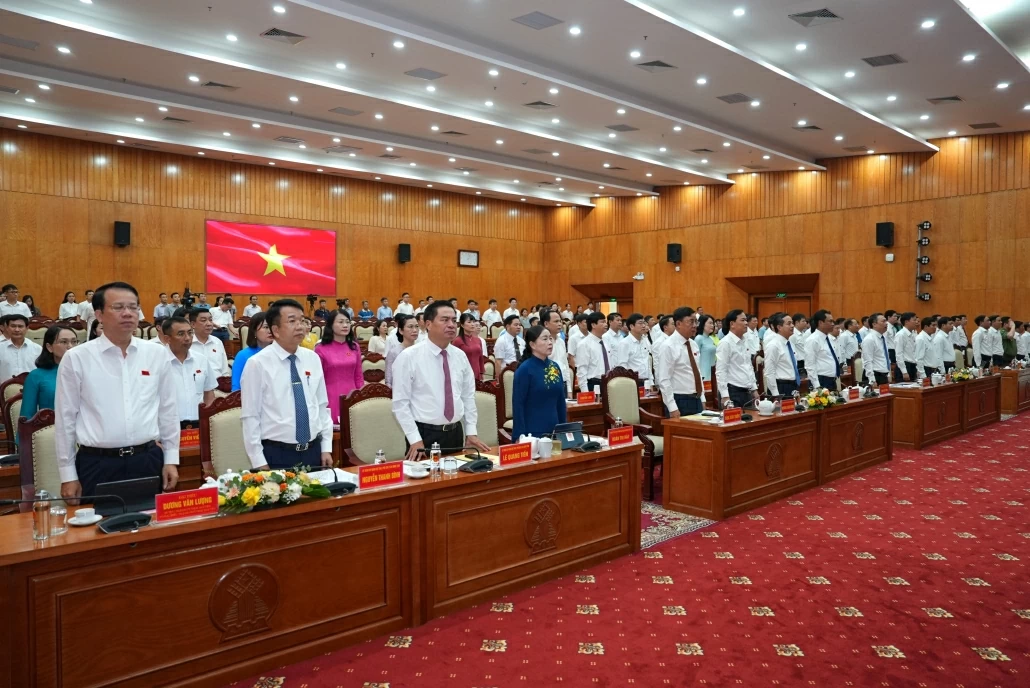 [Trực tuyến] Khai mạc Kỳ họp thứ hai mươi (kỳ họp chuyên đề), HĐND tỉnh Thái Nguyên khóa XIV