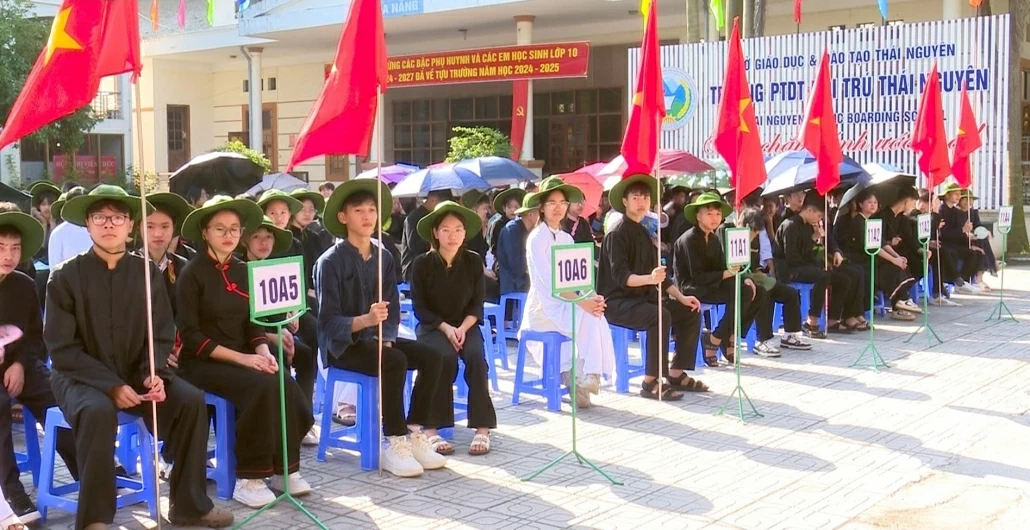 [Trực tuyến] Thái Nguyên: Tưng bừng khai giảng năm học mới 2024-2025