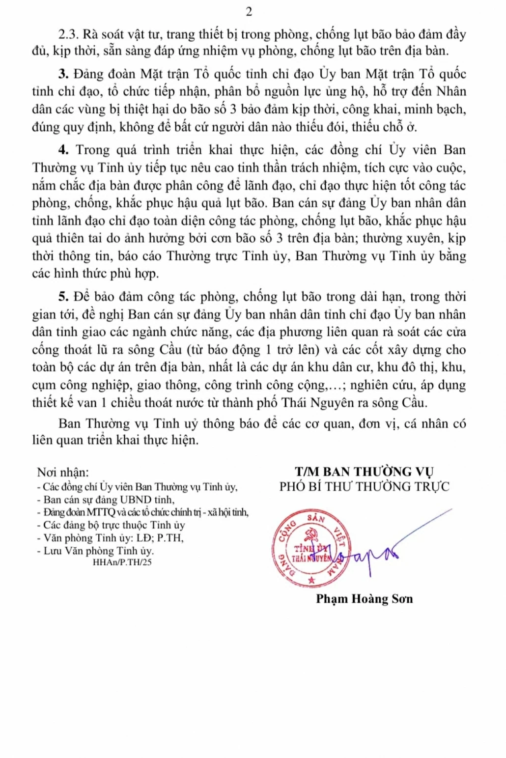 Tập trung ứng phó, khắc phục thiệt hại do bão số 3 và mưa, lũ sau bão gây ra trên địa bàn tỉnh