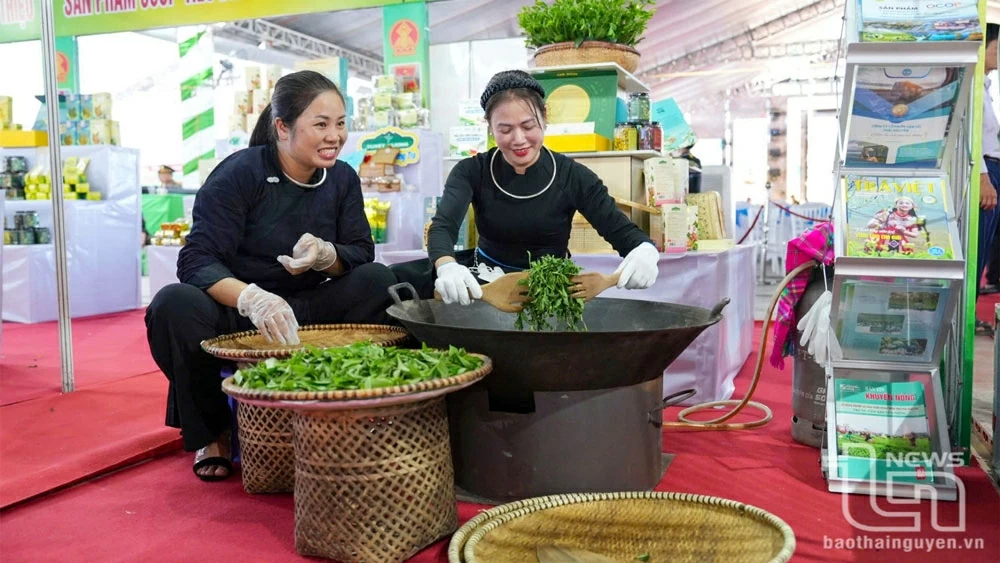 Thai Nguyen participates in the Mekong Delta OCOP Product Connection Forum