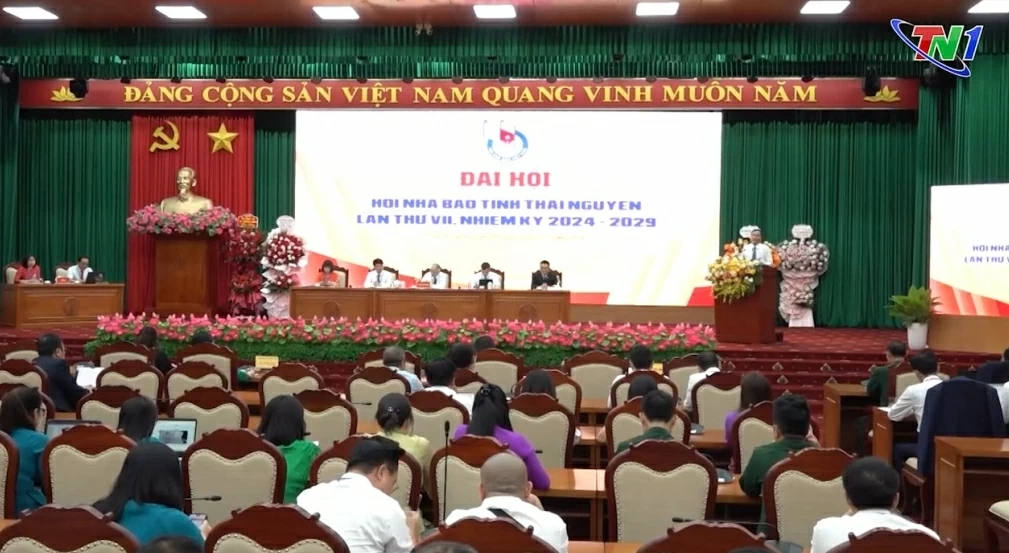 Ngày làm việc thứ nhất, Đại hội Hội Nhà báo tỉnh Thái Nguyên lần thứ VII, nhiệm kỳ 2024 -2029