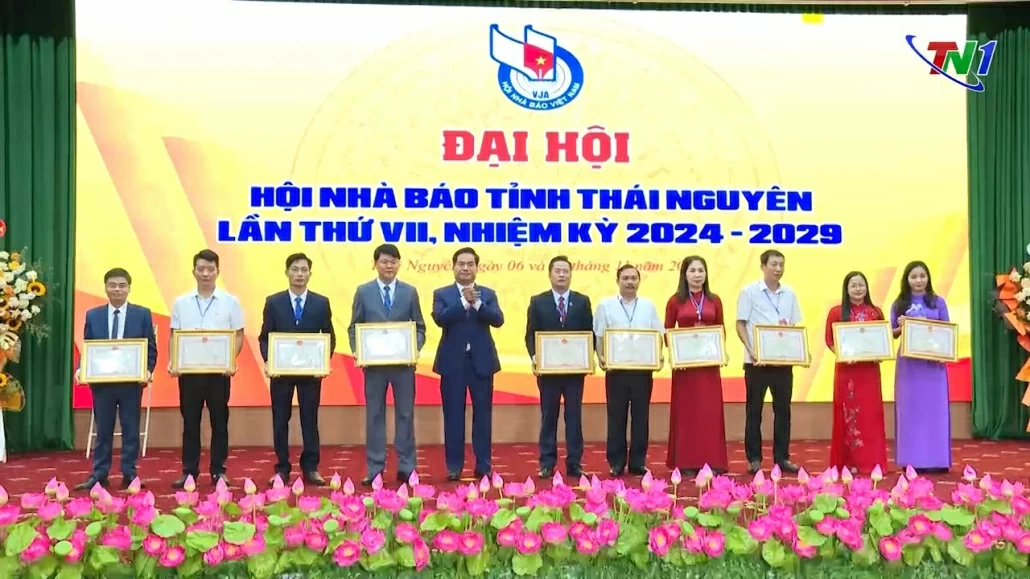 Đại hội Hội Nhà báo tỉnh Thái Nguyên lần thứ VII, nhiệm kỳ 2024   2029 thành công tốt đẹp