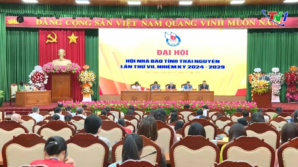 Đại hội Hội Nhà báo tỉnh Thái Nguyên lần thứ VII, nhiệm kỳ 2024 - 2029 thành công tốt đẹp