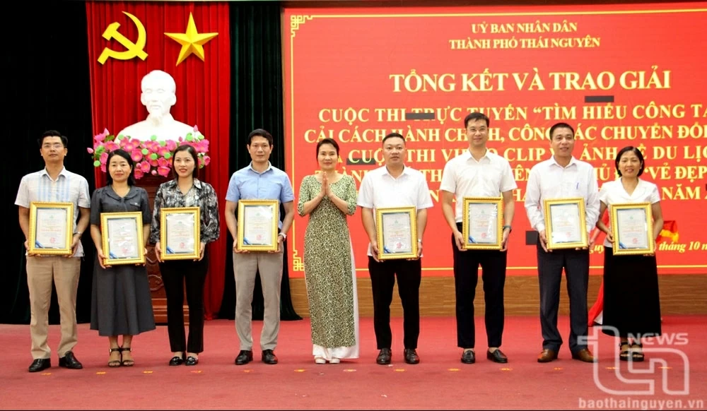 Thai Nguyen City: Over 26,300 people participate in the Administrative Reform Competition