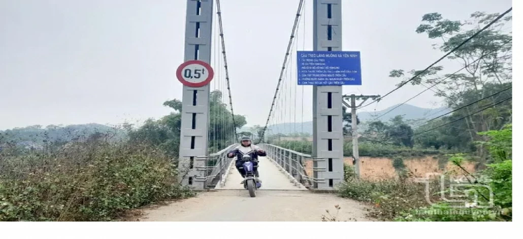 Phu Luong: Complete the repair of 4 degraded suspension bridges