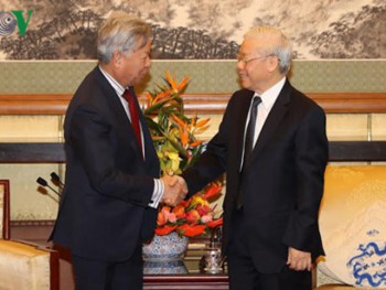 Tổng Bí thư: Việt Nam hết sức coi trọng hợp tác kinh tế với Trung Quốc