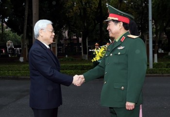 Tổng Bí thư, Chủ tịch nước Nguyễn Phú Trọng dự Hội nghị Quân chính toàn quân năm 2018