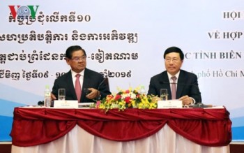 Việt Nam-Campuchia tăng cường hợp tác, phát triển các tỉnh biên giới