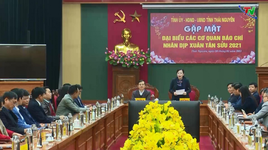 Thái Nguyên: Gặp mặt các cơ quan báo chí nhân dịp Xuân Tân Sửu 2021