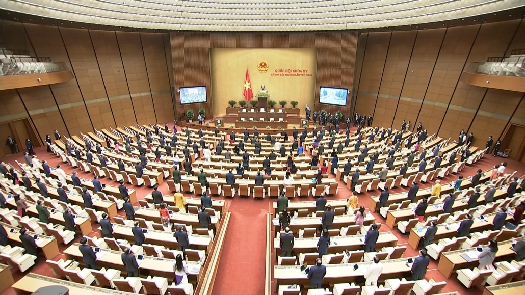 Khai mạc Kỳ họp bất thường lần thứ nhất, Quốc hội khóa XV, nhiệm kỳ 2021-2026