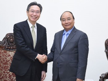 Thủ tướng đánh giá cao sự hợp tác của Ngân hàng BTMU và Vietinbank