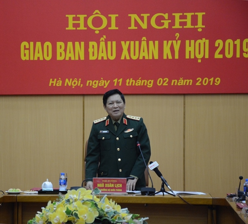 Bộ Quốc phòng tổ chức Hội nghị giao ban đầu xuân Kỷ Hợi 2019