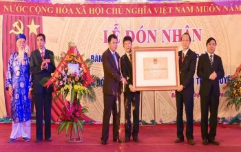 Thị xã Phổ Yên: Đón bằng Di tích lịch sử văn hóa cấp tỉnh đình Thanh Quang